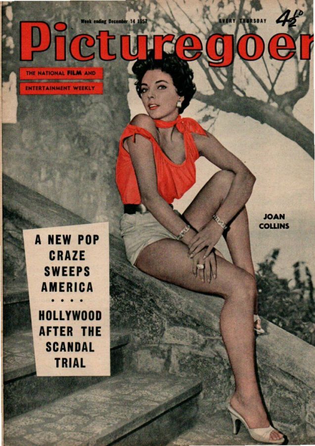 PICTUREGOER magazine side cover Issue 1180  Weekly 14 December 1957