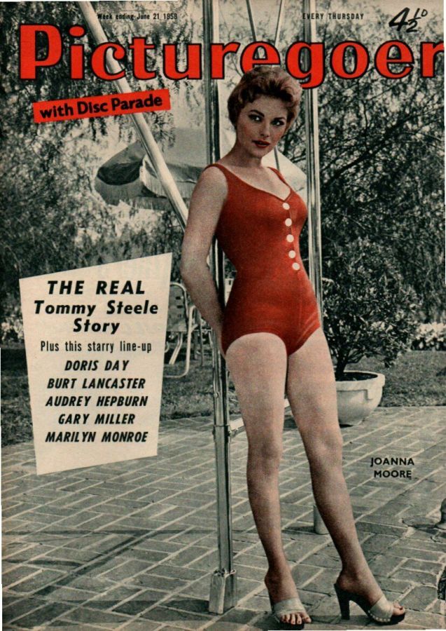 PICTUREGOER magazine side cover Issue 1207  Weekly 21 June 1958