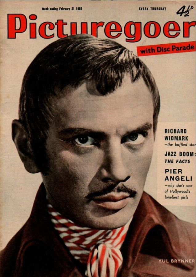 PICTUREGOER magazine side cover Issue 1242  Weekly 21 February 1959