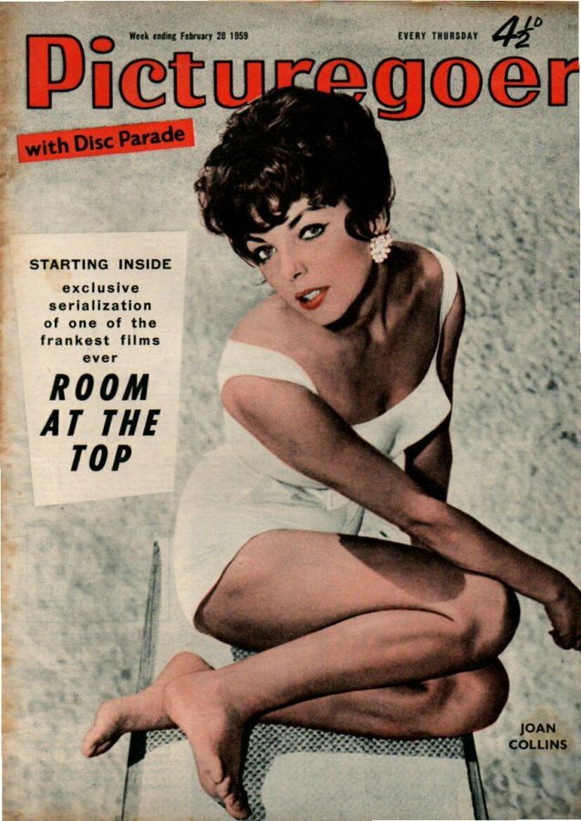 PICTUREGOER magazine side cover Issue 1243  Weekly 28 February 1959