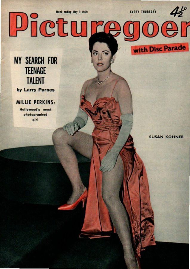 PICTUREGOER magazine side cover Issue 1253  Weekly 9 May 1959