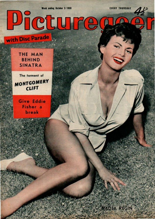 PICTUREGOER magazine side cover Issue 1267  Weekly 3 October 1959