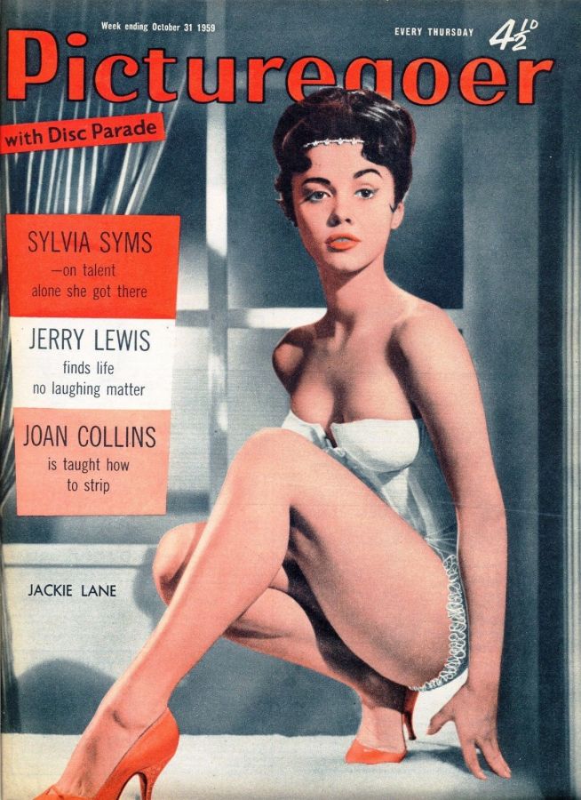 PICTUREGOER magazine side cover Issue 1271  Weekly 31 October 1959