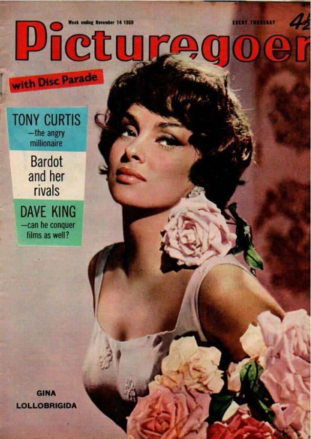 PICTUREGOER magazine side cover Issue 1273  Weekly 14 November 1959