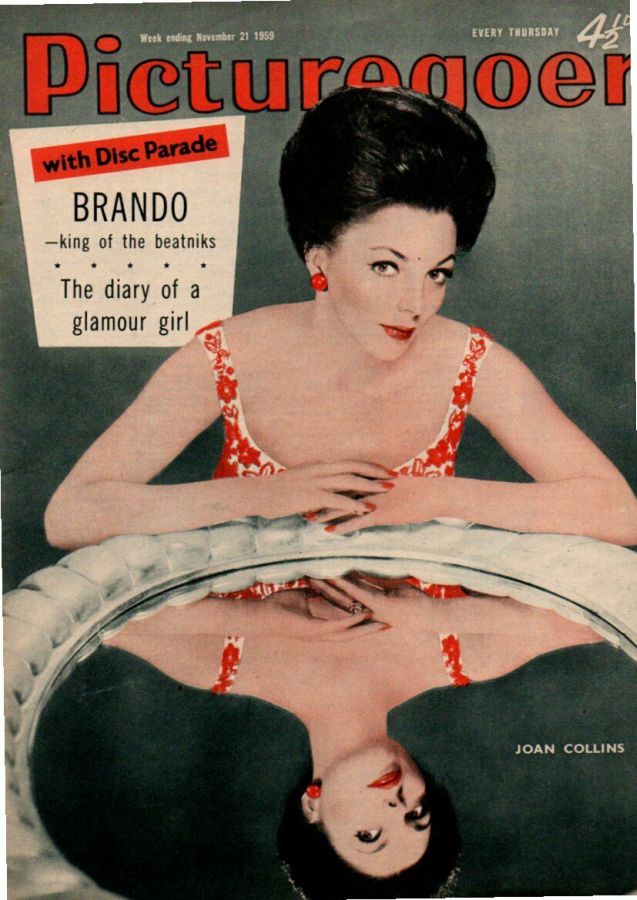 PICTUREGOER magazine side cover Issue 1274  Weekly 21 November 1959