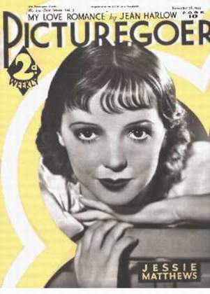 PICTUREGOER magazine side cover Issue 130  Weekly 18 November 1933