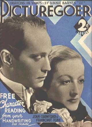 PICTUREGOER magazine side cover Issue 132  Weekly 2 December 1933