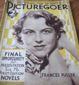 PICTUREGOER magazine side cover Issue 134  Weekly 16 December 1933