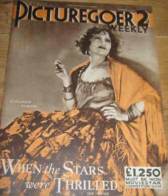 PICTUREGOER magazine side cover Issue 15  Weekly 5 September 1931