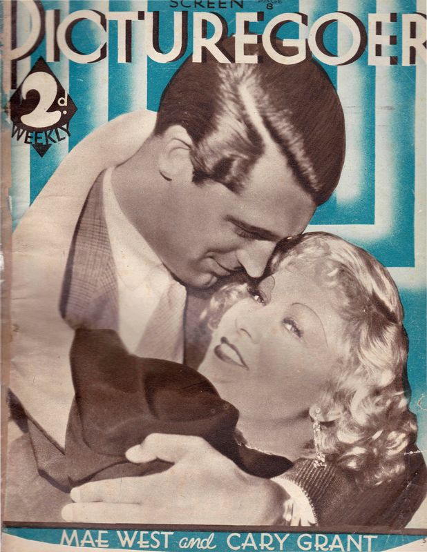 PICTUREGOER magazine side cover Issue 151  Weekly 14 April 1934