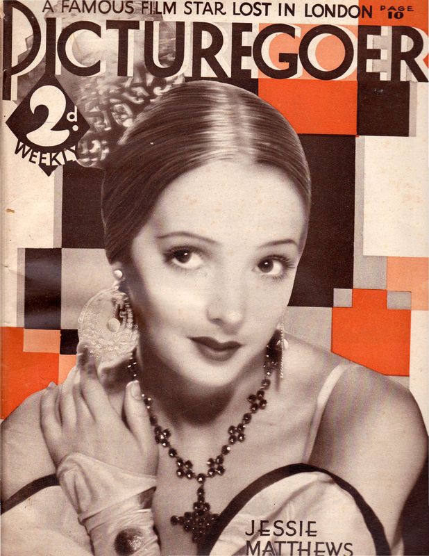 PICTUREGOER magazine side cover Issue 161  Weekly 23 June 1934