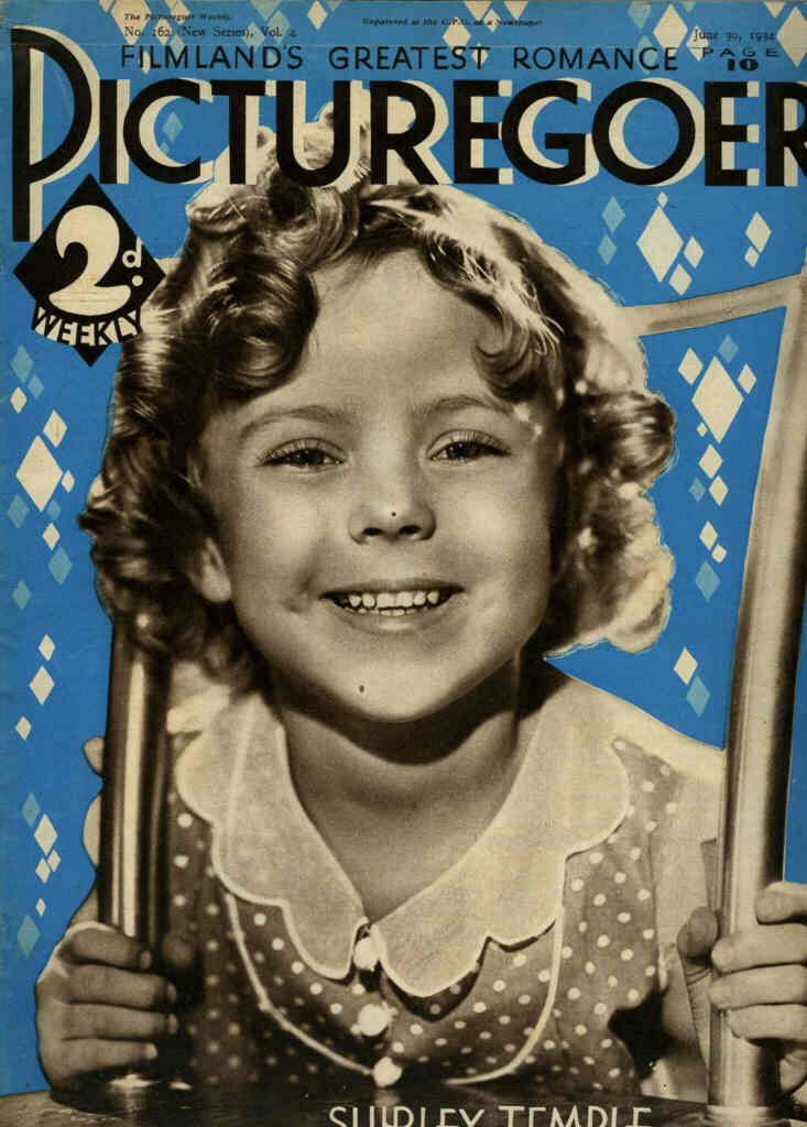 PICTUREGOER magazine side cover Issue 162  Weekly 30 June 1934