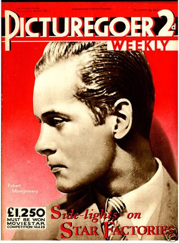 PICTUREGOER magazine side cover Issue 17  Weekly 19 September 1931