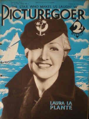 PICTUREGOER magazine side cover Issue 177  Weekly 13 October 1934