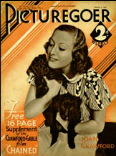 PICTUREGOER magazine side cover Issue 189  Weekly 5 January 1935