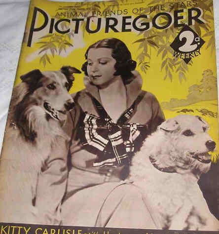 PICTUREGOER magazine side cover Issue 194  Weekly 9 February 1935