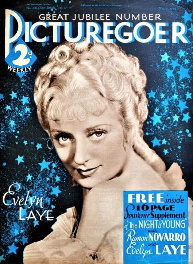 PICTUREGOER magazine side cover Issue 206  Weekly 4 May 1935