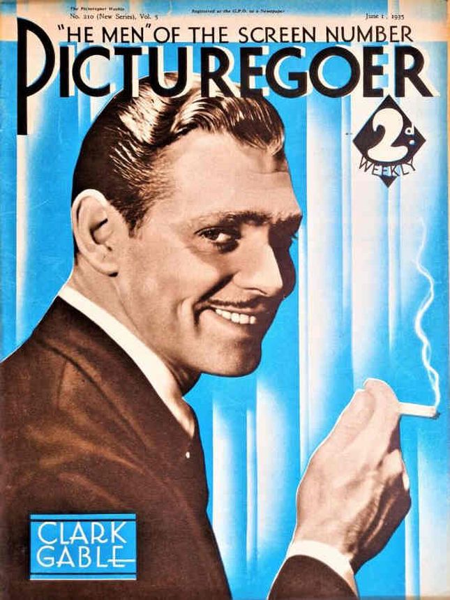 PICTUREGOER magazine side cover Issue 210  Weekly 1 June 1935