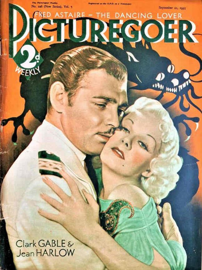 PICTUREGOER magazine side cover Issue 226  Weekly 21 September 1935