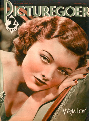 PICTUREGOER magazine side cover Issue 232  Weekly 2 November 1935
