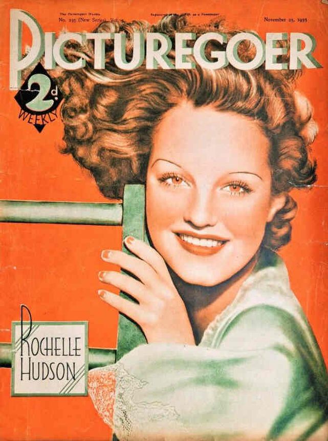 PICTUREGOER magazine side cover Issue 235  Weekly 23 November 1935