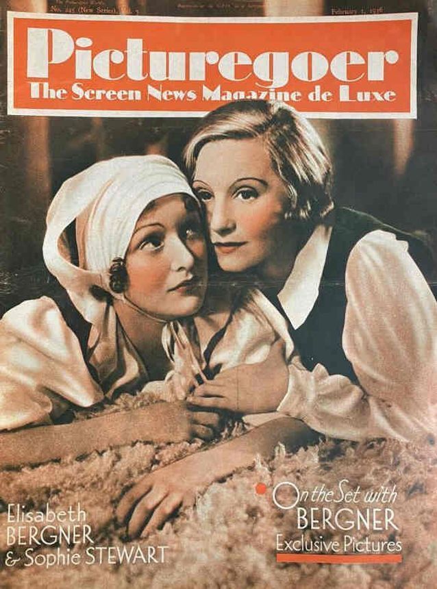 PICTUREGOER magazine side cover Issue 245  Weekly 1 February 1936