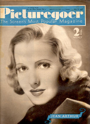 PICTUREGOER magazine side cover Issue 260  Weekly 16 May 1936