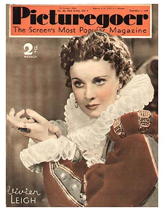 PICTUREGOER magazine side cover Issue 289  Weekly 5 December 1936