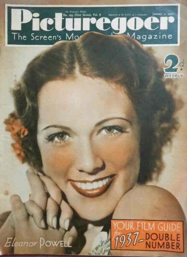 PICTUREGOER magazine side cover Issue 293  Weekly 2 January 1937
