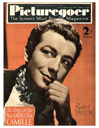 PICTUREGOER magazine side cover Issue 303  Weekly 13 March 1937