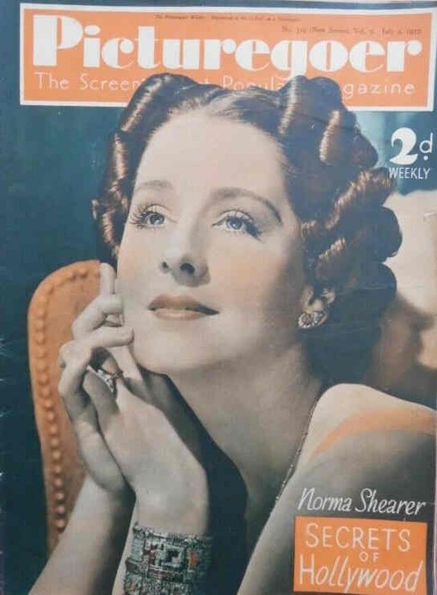 PICTUREGOER magazine side cover Issue 319  Weekly 3 July 1937