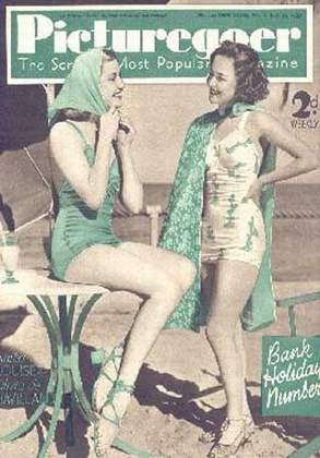 PICTUREGOER magazine side cover Issue 323  Weekly 31 July 1937
