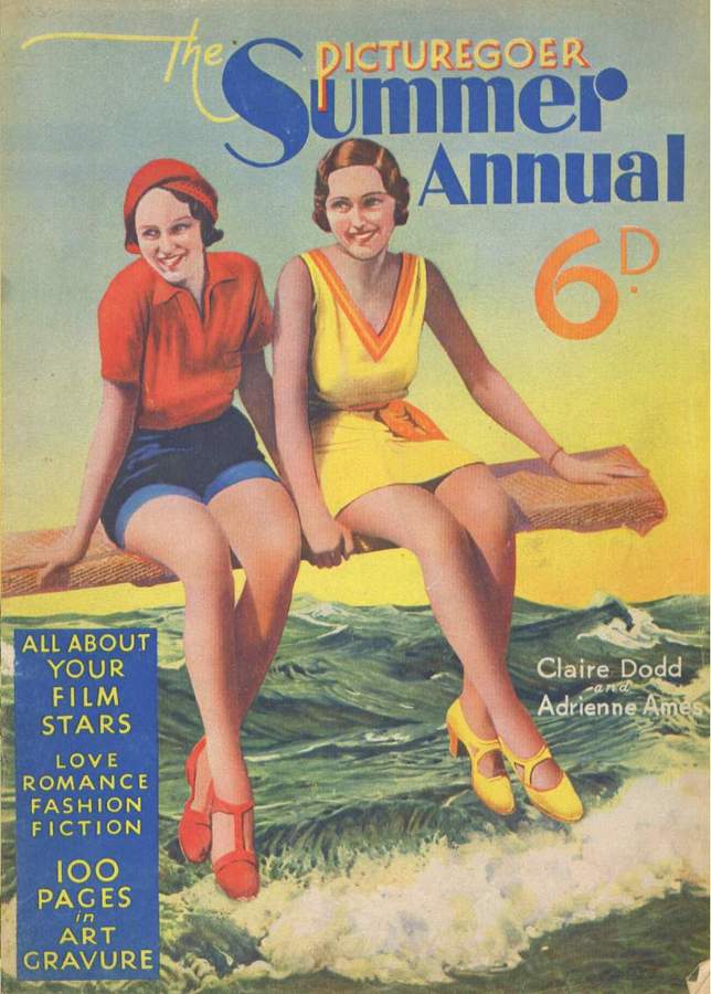 PICTUREGOER magazine side cover  Weekly Summer Annual 1932