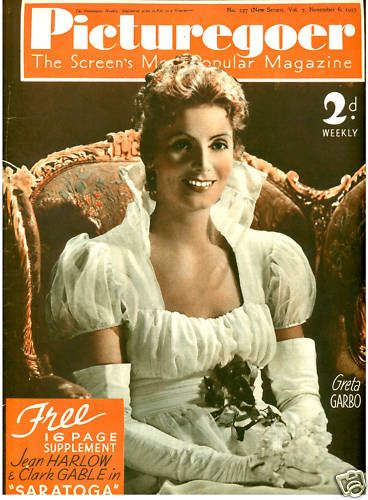 PICTUREGOER magazine side cover Issue 337  Weekly 6 November 1937