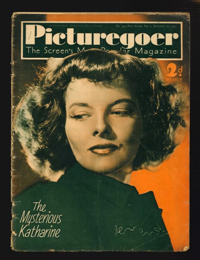 PICTUREGOER magazine side cover Issue 339  Weekly 20 November 1937