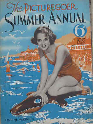PICTUREGOER magazine side cover  Weekly Summer Annual 1934