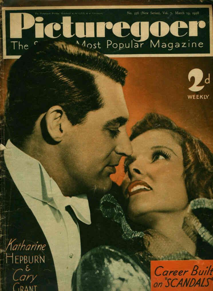 PICTUREGOER magazine side cover Issue 356  Weekly 19 March 1938
