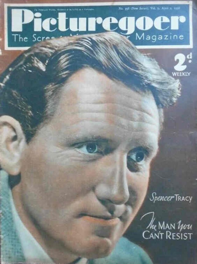 PICTUREGOER magazine side cover Issue 358  Weekly 2 April 1938