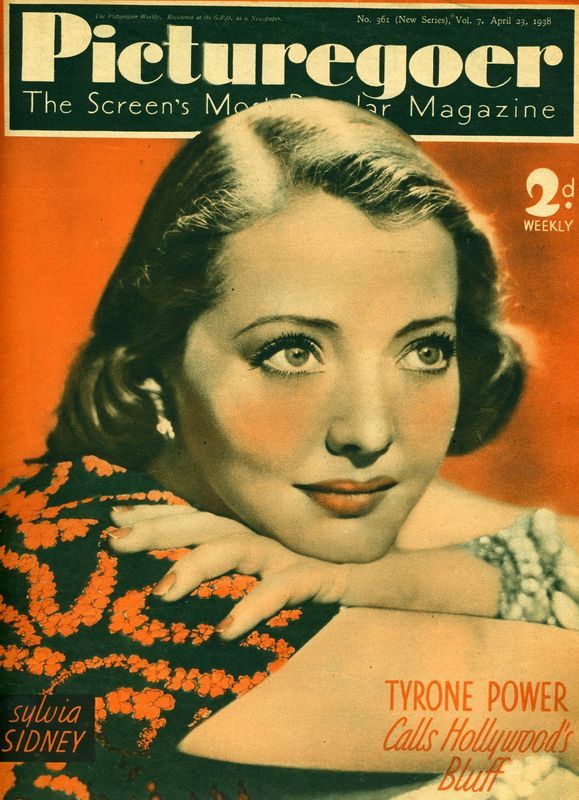 PICTUREGOER magazine side cover Issue 361  Weekly 23 April 1938