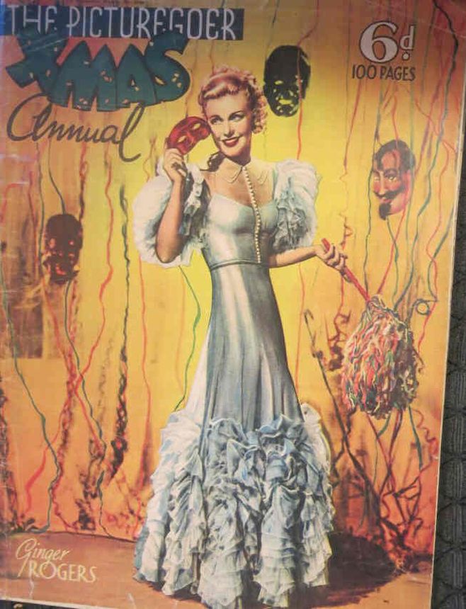 PICTUREGOER magazine side cover  Weekly Christmas Annual 1936
