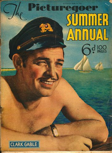 PICTUREGOER magazine side cover  Weekly Summer Annual 1937