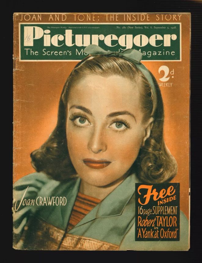 PICTUREGOER magazine side cover Issue 380  Weekly 3 September 1938