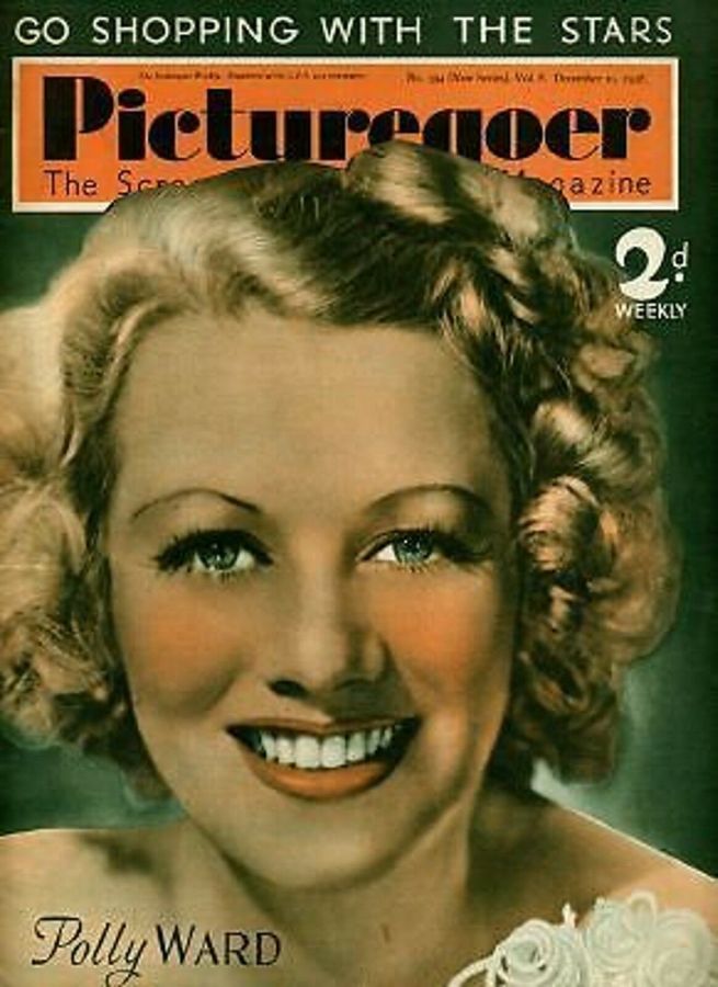 PICTUREGOER magazine side cover Issue 394  Weekly 10 December 1938