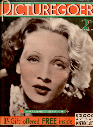 PICTUREGOER magazine side cover Issue 40  Weekly 27 February 1932
