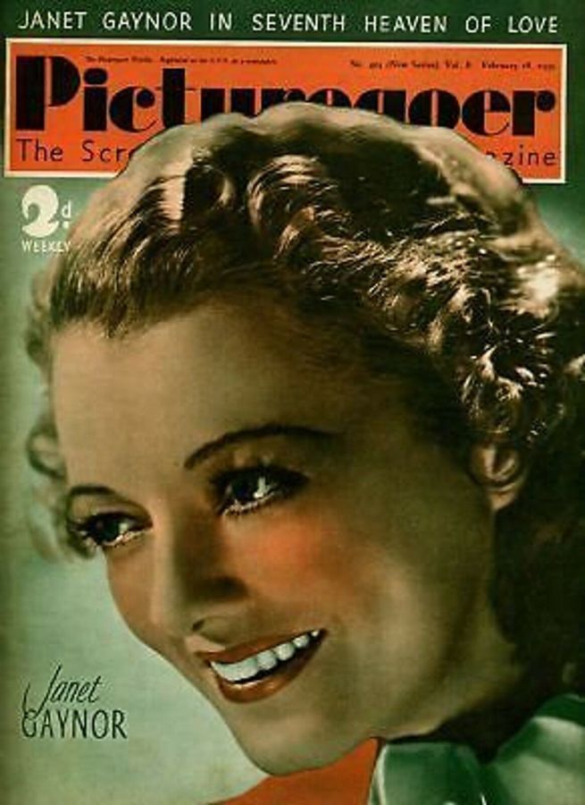 PICTUREGOER magazine side cover Issue 404  Weekly 18 February 1939