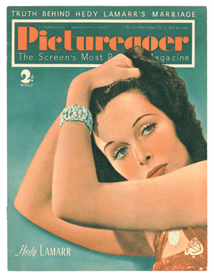 PICTUREGOER magazine side cover Issue 413  Weekly 22 April 1939