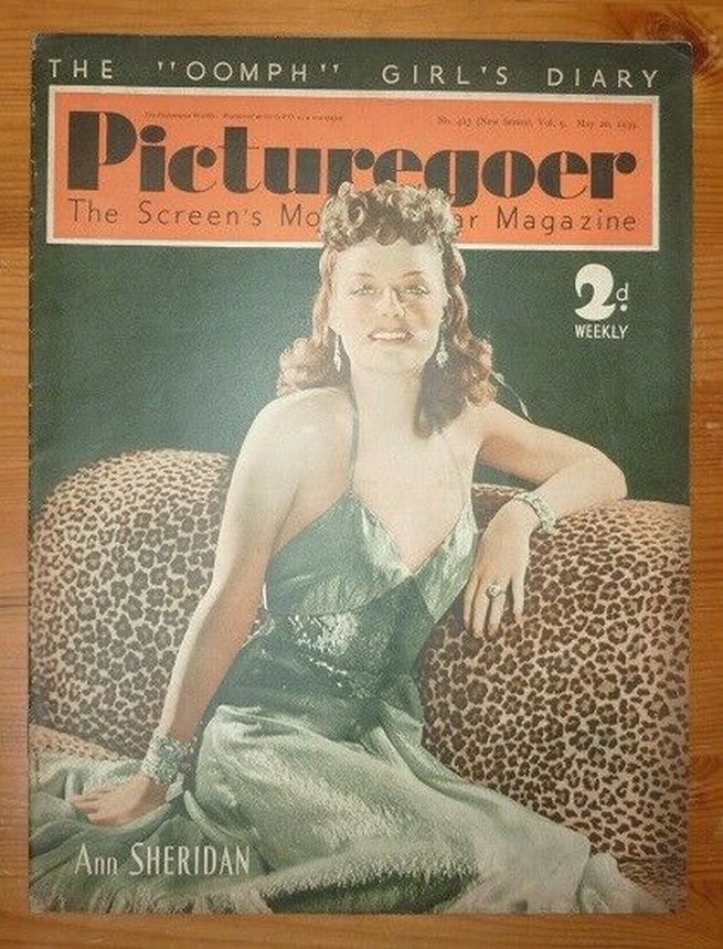 PICTUREGOER magazine side cover Issue 417  Weekly 20 May 1939
