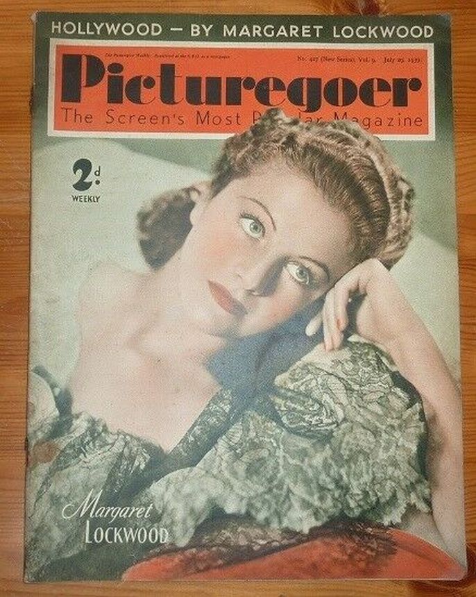 PICTUREGOER magazine side cover Issue 427  Weekly 29 July 1939