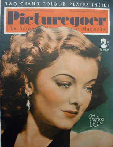 PICTUREGOER magazine side cover Issue 429  Weekly 12 August 1939