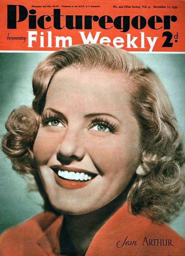 PICTUREGOER magazine side cover Issue 442  Weekly 11 November 1939